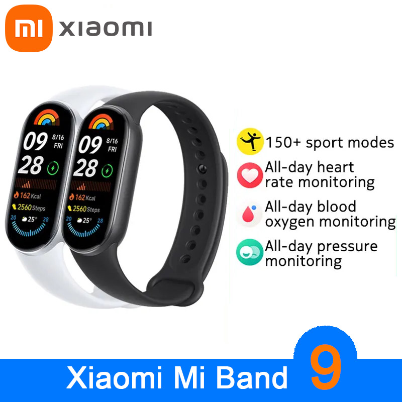 Xiaomi Mi Band 9 AMOLED Screen - огляд і ціна Health Wellness Bracelet