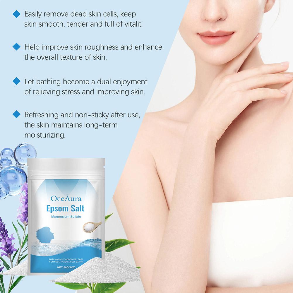 Epsom Salt Magnesium Sulfate M - огляд і ціна Bath Salts Magnesium